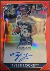 Tyler Lockett [Red Prizm] #RS-TL Football Cards 2015 Panini Prizm Rookie Signatures Prices