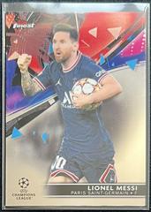 Lionel Messi #1 Soccer Cards 2021 Topps Finest UEFA Champions League Prices