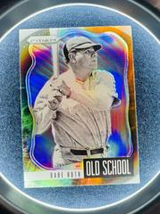 Babe Ruth [Cosmic Haze Prizm] Baseball Cards 2021 Panini Prizm Old School Prices