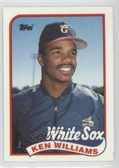 Ken Williams #34 Baseball Cards 1989 Topps Tiffany Prices