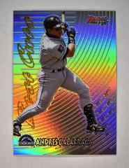 Andres Galarraga #97BC-AG Baseball Cards 2017 Bowman's Best 1997 Cuts Prices