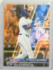 Yordan Alvarez [Orange Refractor] #45 Baseball Cards 2020 Bowman's Best Prices