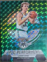 Larry Bird [Green] Basketball Cards 2022 Panini Mosaic Epic Performers Prices