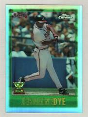 Jermaine Dye #84 Baseball Cards 1997 Topps Chrome Prices