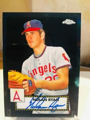 Nolan Ryan [Black] #PA-NR Baseball Cards 2021 Topps Chrome Platinum Anniversary Autographs Prices