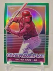 Javier Baez [Green] #1 Baseball Cards 2021 Panini Chronicles Overdrive Prices
