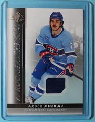 Arber Xhekaj [Jersey] Hockey Cards 2022 SP Prices