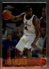 Chris Webber #4 Basketball Cards 1996 Topps Chrome Prices