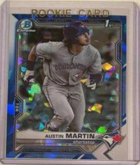Austin Martin Baseball Cards 2021 Bowman Sapphire Prices