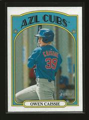 Owen Caissie Baseball Cards 2021 Topps Heritage Minor League Prices