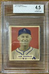 Sam Chapman #112 Baseball Cards 1949 Bowman Prices