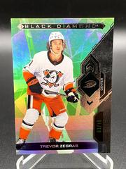 Trevor Zegras [Green] #BDB-TZ Hockey Cards 2022 Upper Deck Black Diamond Prices