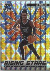 Ja Morant [Gold] #12 Basketball Cards 2021 Panini Mosaic Rising Stars Prices