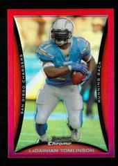 LaDainian Tomlinson [Red Refractor] Football Cards 2008 Bowman Chrome Prices