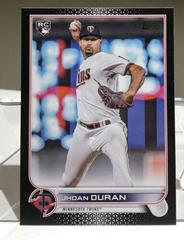 Jhoan Duran [Black] #US277 Baseball Cards 2022 Topps Update Prices