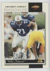 Willie Anderson [Artist's Proof] #227 Football Cards 1996 Panini Score Prices