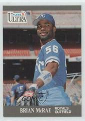 Brian McRae #152 Baseball Cards 1991 Ultra Prices