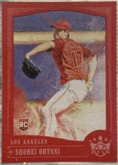 Shohei Ohtani [Red Frame] #139 Baseball Cards 2018 Panini Diamond Kings Prices