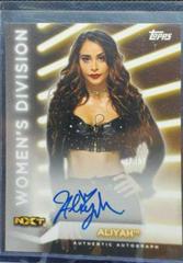 Aliyah #A-AL Wrestling Cards 2021 Topps WWE Women's Division Autographs Prices
