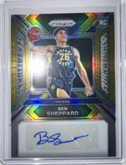 Ben Sheppard [Gold Prizm] #17 Basketball Cards 2023 Panini Prizm Rookie Signature Prices
