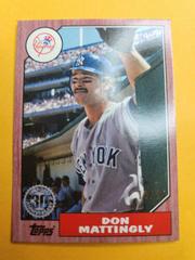 Don Mattingly [Mini Red] #87-67 Baseball Cards 2017 Topps 1987 Prices
