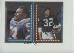 Harry Carson, Marcus Allen Football Cards 1986 Topps Stickers Prices