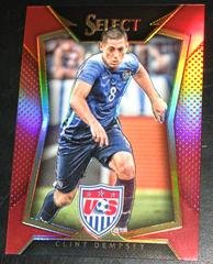 Clint Dempsey [Blue Jersey Red Prizm] #19 Soccer Cards 2015 Panini Select Prices