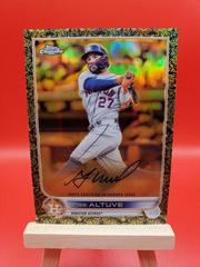 Jose Altuve #GEA-JA Baseball Cards 2022 Topps Gilded Collection Chrome Gold Etch Autographs Prices