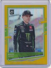 Riley Herbst [Gold] #49 Racing Cards 2021 Panini Donruss Nascar Optic Prices