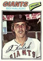Ed Halicki #343 Baseball Cards 1977 Topps Prices