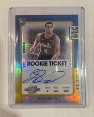 Jalen Suggs [Autograph Gold] #126 Basketball Cards 2021 Panini Contenders Optic Prices