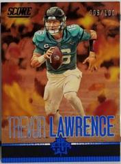 Trevor Lawrence [Showcase] #8 Football Cards 2023 Panini Score Men of Autumn Prices