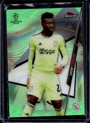 Andre Onana [Neon Green Refractor] #60 Soccer Cards 2020 Topps Finest UEFA Champions League Prices
