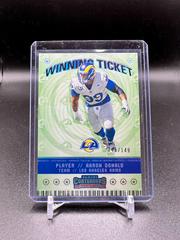 Aaron Donald Football Cards 2020 Panini Contenders Winning Ticket Prices