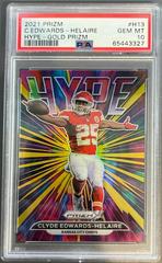 Clyde Edwards Helaire [Gold Prizm] #H-13 Football Cards 2021 Panini Prizm Hype Prices