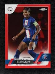 Grace Geyoro [Red] #8 Soccer Cards 2022 Topps Chrome UEFA Women's Champions League Prices