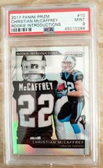 Christian McCaffrey #10 Football Cards 2017 Panini Prizm Rookie Introductions Prices
