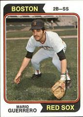 Mario Guerrero #192 Baseball Cards 1974 Topps Prices