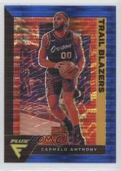 Carmelo Anthony [Pulsar Blue] Basketball Cards 2020 Panini Flux Prices
