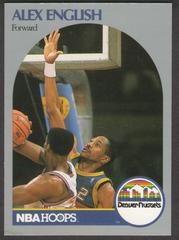 Alex English #94 Basketball Cards 1990 Hoops Prices