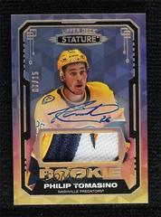 Philip Tomasino [Design Variant Autograph Material] #170 Hockey Cards 2021 Upper Deck Stature Prices