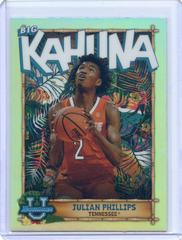 Julian Phillips #TBK-9 Basketball Cards 2022 Bowman Chrome University The Big Kahuna Prices