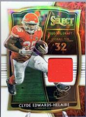Clyde Edwards-Helaire [White Prizm] #DS-CEH Football Cards 2020 Panini Select Draft Selections Memorabilia Prices