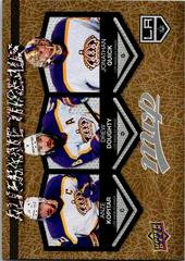 Anze Kopitar, Drew Doughty, Jonathan Quick [Gold] #AT-8 Hockey Cards 2023 Upper Deck MVP Alternate Threads Prices