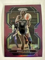 Awak Kuier [Purple] #1 Basketball Cards 2022 Panini Prizm WNBA Prices