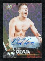 Sammy Guevara [Pyro Autograph] Wrestling Cards 2021 Upper Deck AEW Prices