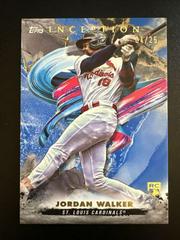 Jordan Walker [Blue] #104 Baseball Cards 2023 Topps Inception Prices