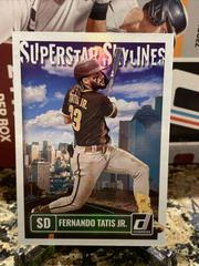 Fernando Tatis Jr. Baseball Cards 2023 Panini Donruss Superstar Skylines Prices