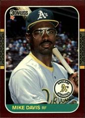 Mike Davis Baseball Cards 1987 Donruss Prices