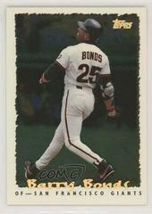 Barry bonds #064 Baseball Cards 1995 Topps Cyberstats Prices